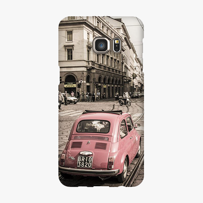 Tough Samsung Galaxy S6 Edge Plus  Phone Case - View Of The Car And City