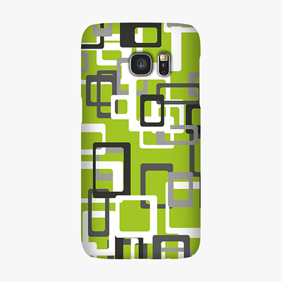 Tough Samsung Galaxy S7  Phone Case - Geometric Pattern