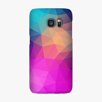 Snap Samsung Galaxy S7  Phone Case - Triangular Polygons