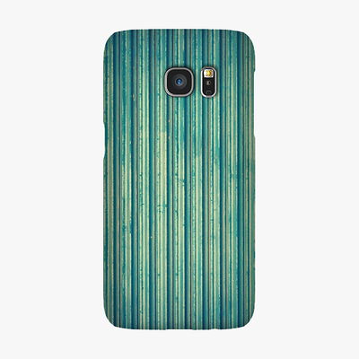 Tough Samsung Galaxy S7  Phone Case - Blue Lines