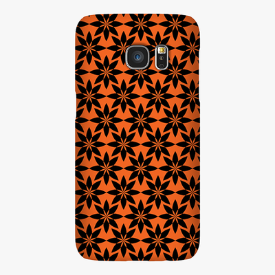 Tough Samsung Galaxy S7  Phone Case - Floral Pattern