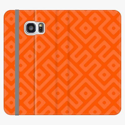 Folio Samsung Galaxy S7  Folio Wallet - Creative Geometric Pattern
