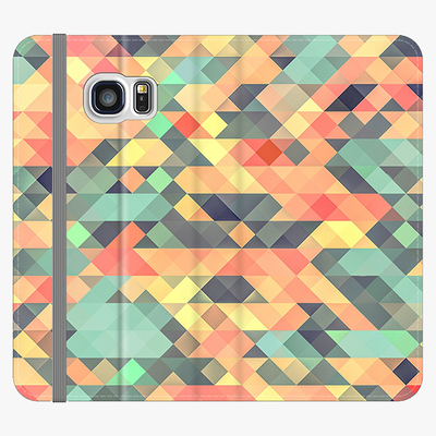 Folio Samsung Galaxy S7  Folio Wallet - Geometrical Texture
