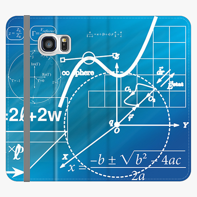 Folio Samsung Galaxy S7  Folio Wallet - Algebraic Art