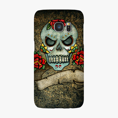 Snap Samsung Galaxy S7  Phone Case - Unique Skull