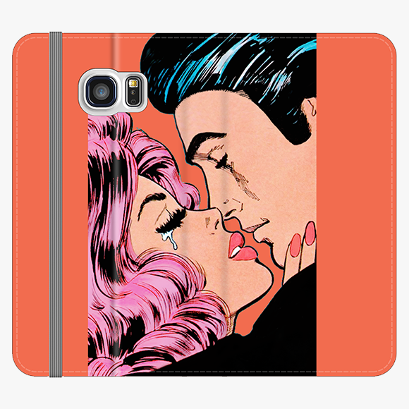 Folio Samsung Galaxy S7  Folio Wallet - Lovely Couple