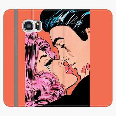 Folio Samsung Galaxy S7  Folio Wallet - Lovely Couple