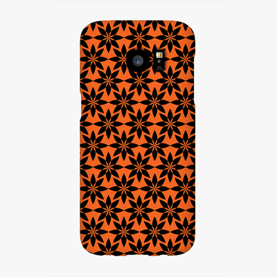 Tough Samsung Galaxy S7 Edge  Phone Case - Floral Pattern