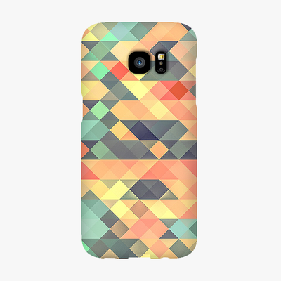 Tough Samsung Galaxy S7 Edge  Phone Case - Panoramic Texture