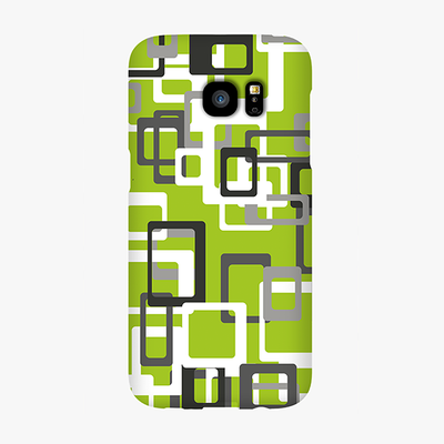 Snap Samsung Galaxy S7 Edge  Phone Case - Colorful Abstract Pattern