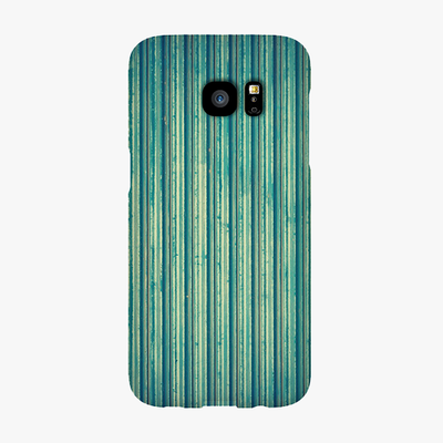 Tough Samsung Galaxy S7 Edge  Phone Case - Blue Lines