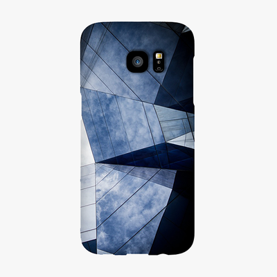 Tough Samsung Galaxy S7 Edge  Phone Case - Black&White Shapes