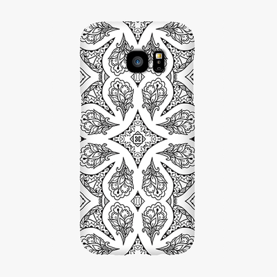 Snap Samsung Galaxy S7 Edge  Phone Case - Unique Geometric Pattern