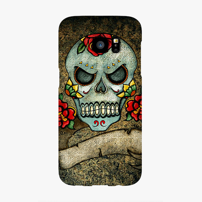 Snap Samsung Galaxy S7 Edge  Phone Case - Unique Skull