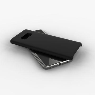 Liquid silicone case for Galaxy S8 plus in Black Color