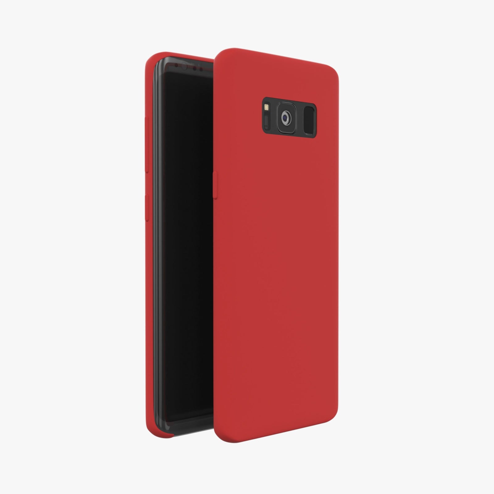 Liquid silicone case for Galaxy S8 plus
