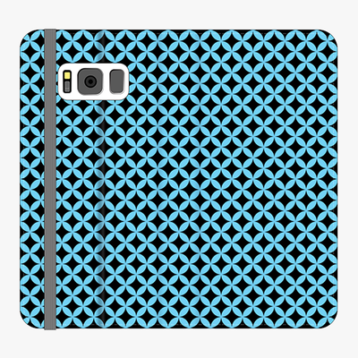 Folio Samsung Galaxy S8  Folio Wallet - Beautiful Star Pattern