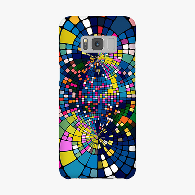 Tough Samsung Galaxy S8  Phone Case - Colorful Geometric