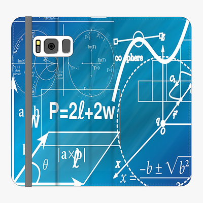 Folio Samsung Galaxy S8  Folio Wallet - Algebraic Art