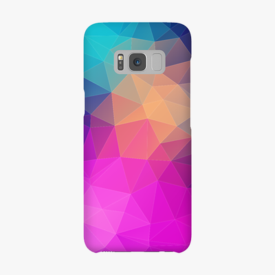 Snap Samsung Galaxy S8  Phone Case - Triangular Polygons