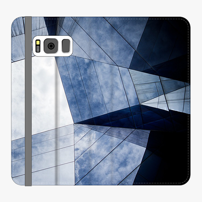Folio Samsung Galaxy S8  Folio Wallet - Asymmetrical Geometric Pattern