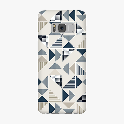 Tough Samsung Galaxy S8  Phone Case - Triangle Pattern