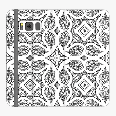 Folio Samsung Galaxy S8  Phone Folio - Unique Geometric Pattern