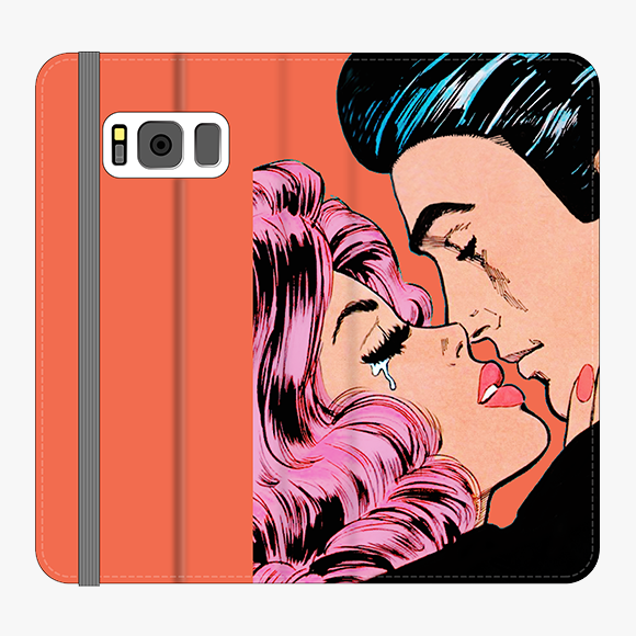 Folio Samsung Galaxy S8  Folio Wallet - Lovely Couple