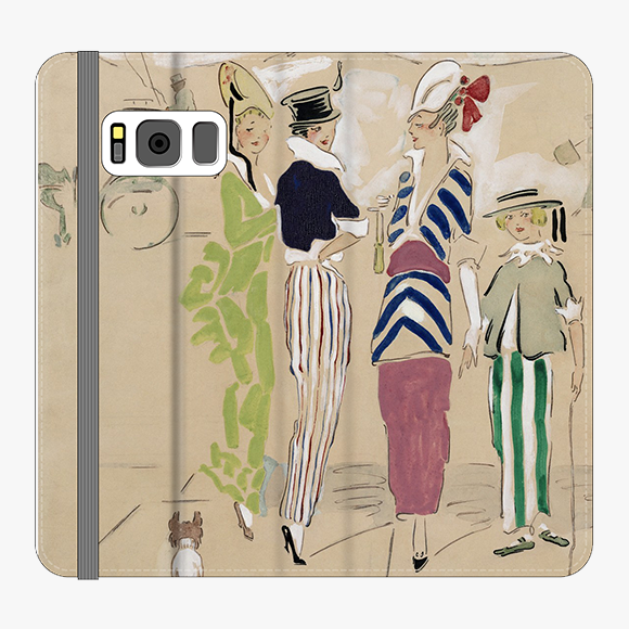 Folio Samsung Galaxy S8  Folio Wallet - View Of Fair