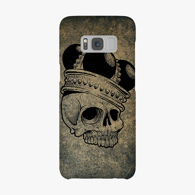 Tough Samsung Galaxy S8  Phone Case - Skull  With Crown