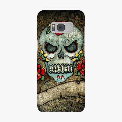 Snap Samsung Galaxy S8  Phone Case - Unique Skull