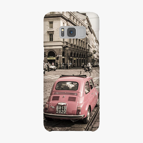 Tough Samsung Galaxy S8  Phone Case - View Of The Car And City