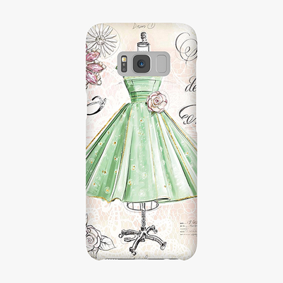 Tough Samsung Galaxy S8  Phone Case - Vintage Art
