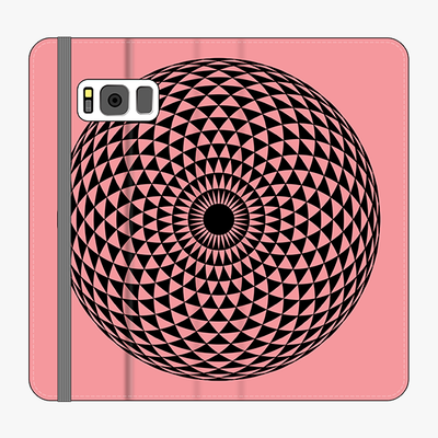 Folio Samsung Galaxy S8 Plus  Folio Wallet - Creative Mandala Design