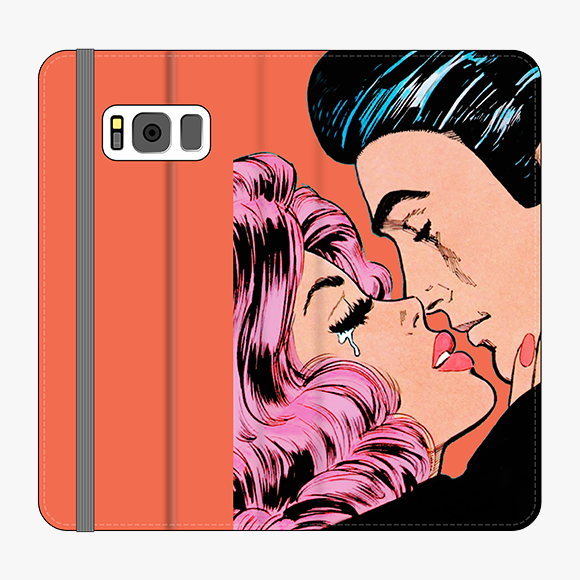 Folio Samsung Galaxy S8 Plus  Folio Wallet - Lovely Couple
