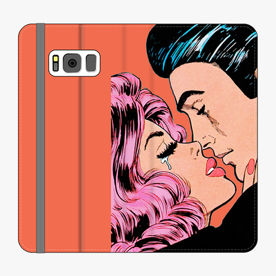 Folio Samsung Galaxy S8 Plus  Folio Wallet - Lovely Couple
