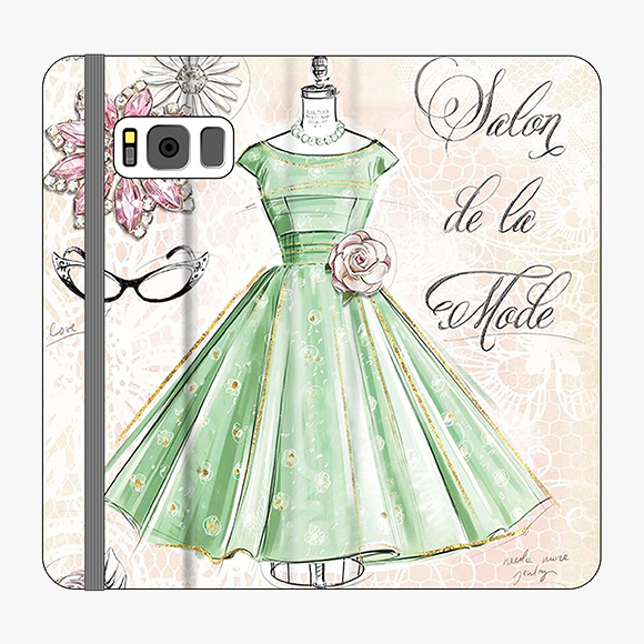 Folio Samsung Galaxy S8 Plus  Folio Wallet - Vintage Art