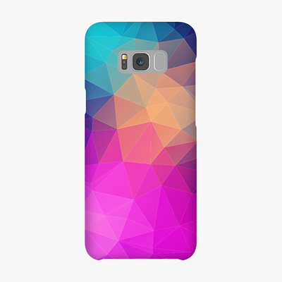 Snap Samsung Galaxy S8 Plus  Phone Case - Triangular Polygons