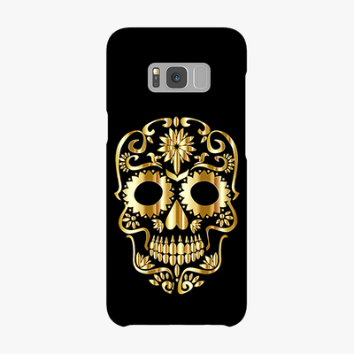 Snap Samsung Galaxy S8 Plus  Phone Case - Golden Skull
