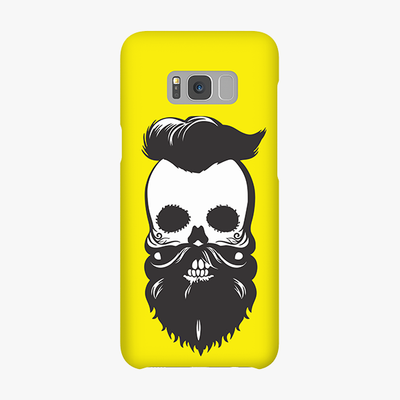 Tough Samsung Galaxy S8 Plus  Phone Case - Skull With Beard And Mustache