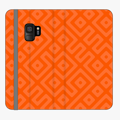Folio Samsung Galaxy S9  Folio Wallet - Creative Geometric Pattern