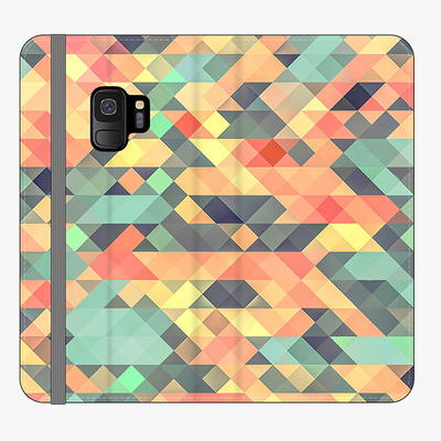Folio Samsung Galaxy S9  Folio Wallet - Geometrical Texture