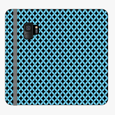 Folio Samsung Galaxy S9  Folio Wallet - Beautiful Star Pattern