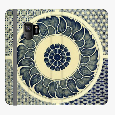 Folio Samsung Galaxy S9  Phone Folio - Attractive Tile