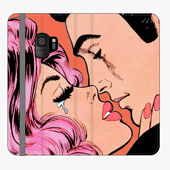 Folio Samsung Galaxy S9  Folio Wallet - Lovely Couple
