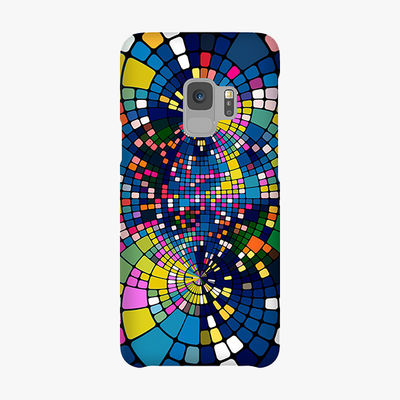 Tough Samsung Galaxy S9  Phone Case - Colorful Geometric