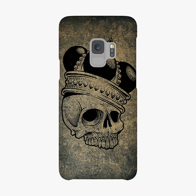 Tough Samsung Galaxy S9  Phone Case - Skull  With Crown