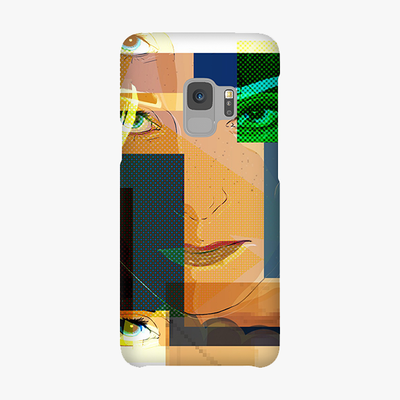 Tough Samsung Galaxy S9  Phone Case - Artistic Paint