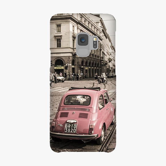 Tough Samsung Galaxy S9  Phone Case - View Of The Car And City