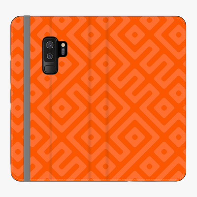 Folio Samsung Galaxy S9 Plus  Folio Wallet - Creative Geometric Pattern